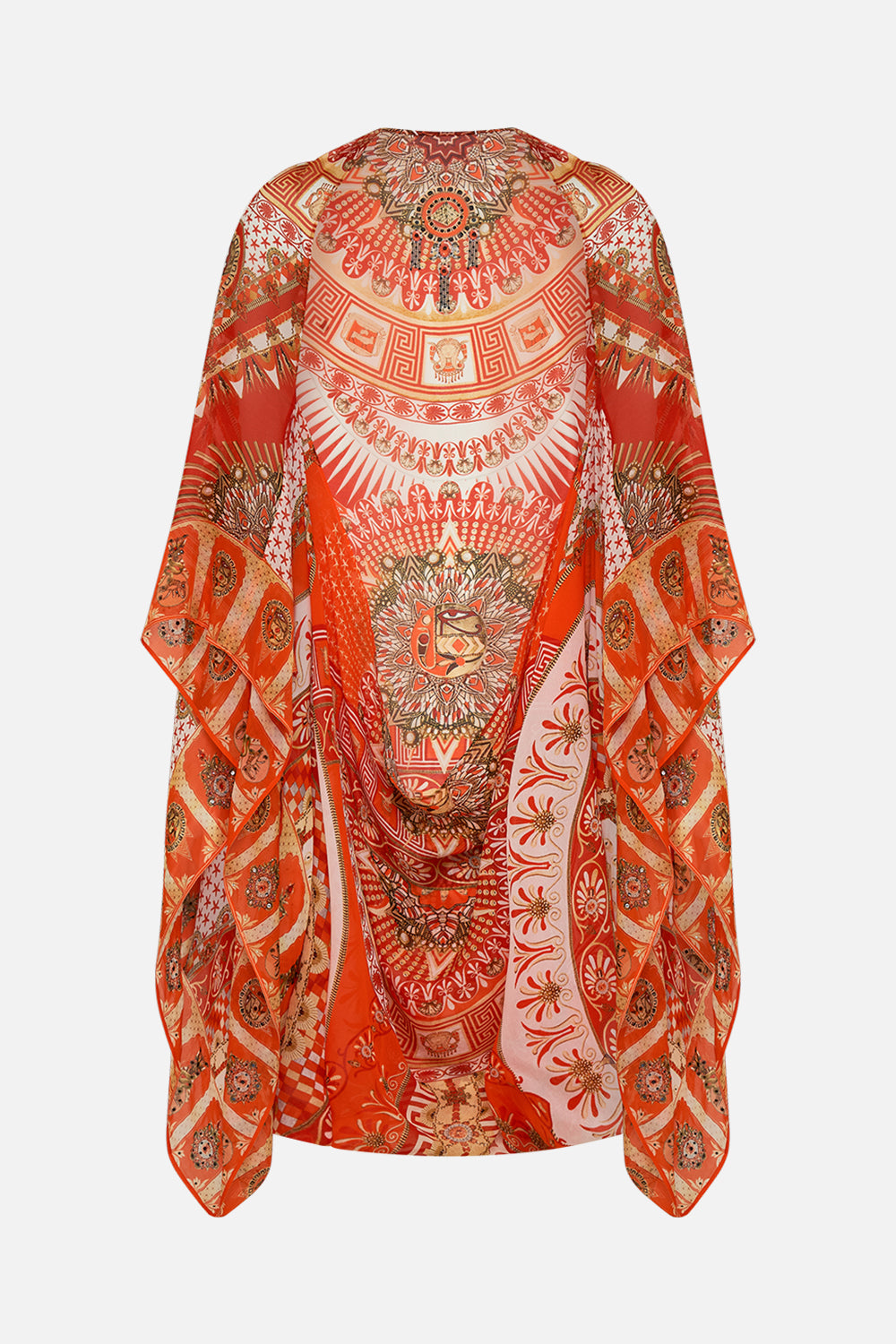 CAMILLA Silk Shrug in The Obelisk Gate Print.