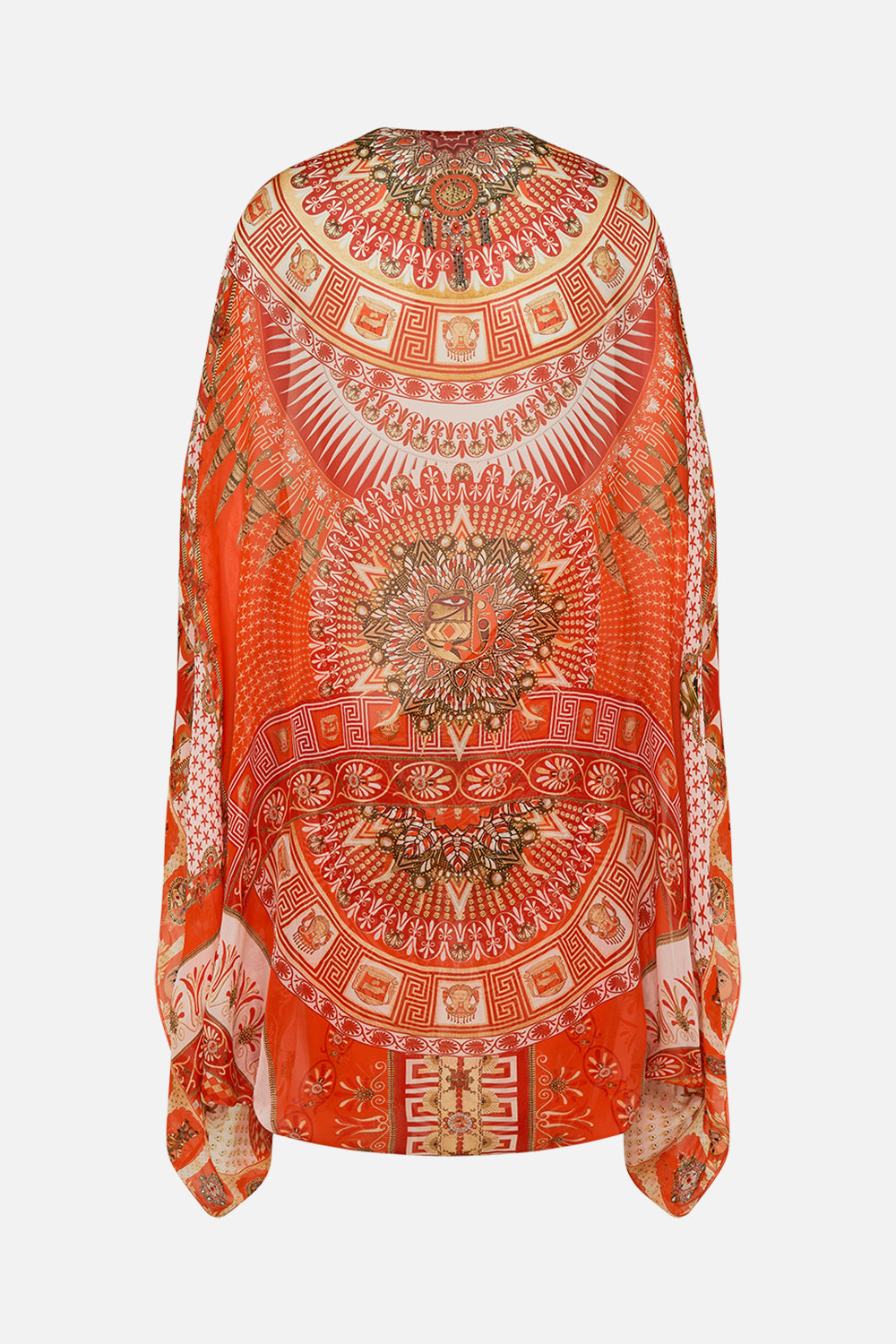 CAMILLA Silk Shrug in The Obelisk Gate Print.