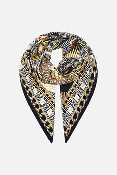 CAMILLA Large Square Scarf in Temples of Dendara Print