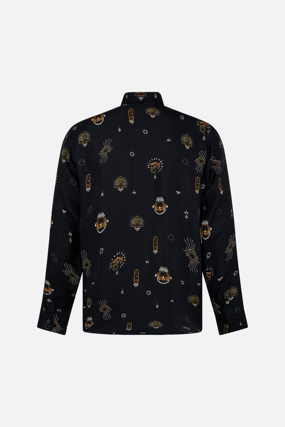 LONG SLEEVE HIDDEN PLACKET SHIRT CALL ME CLEOPATRA