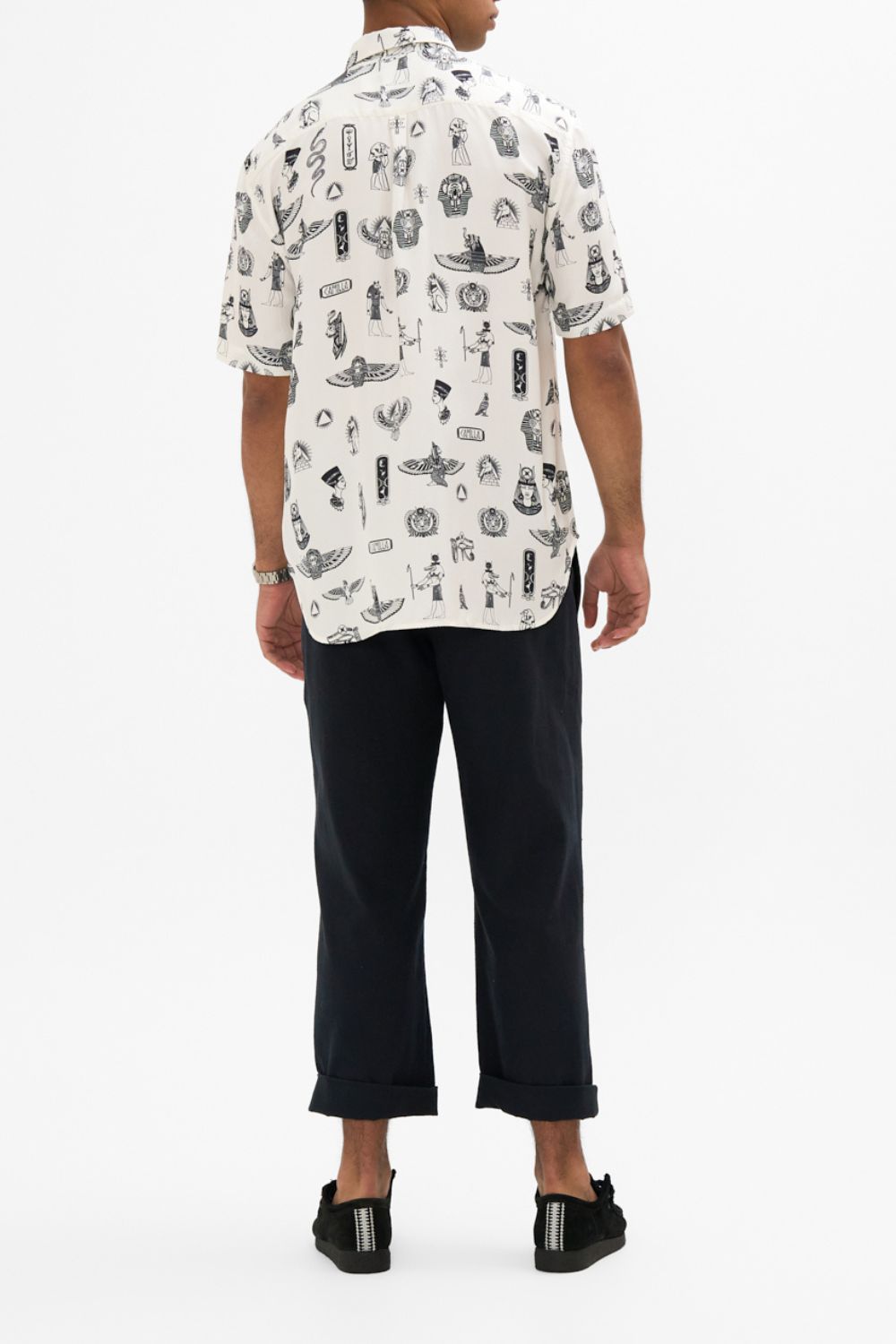 The CAMILLA OVERSIZED BUTTON THROUGH SS SHIRT NUBIAN WONDERLAND