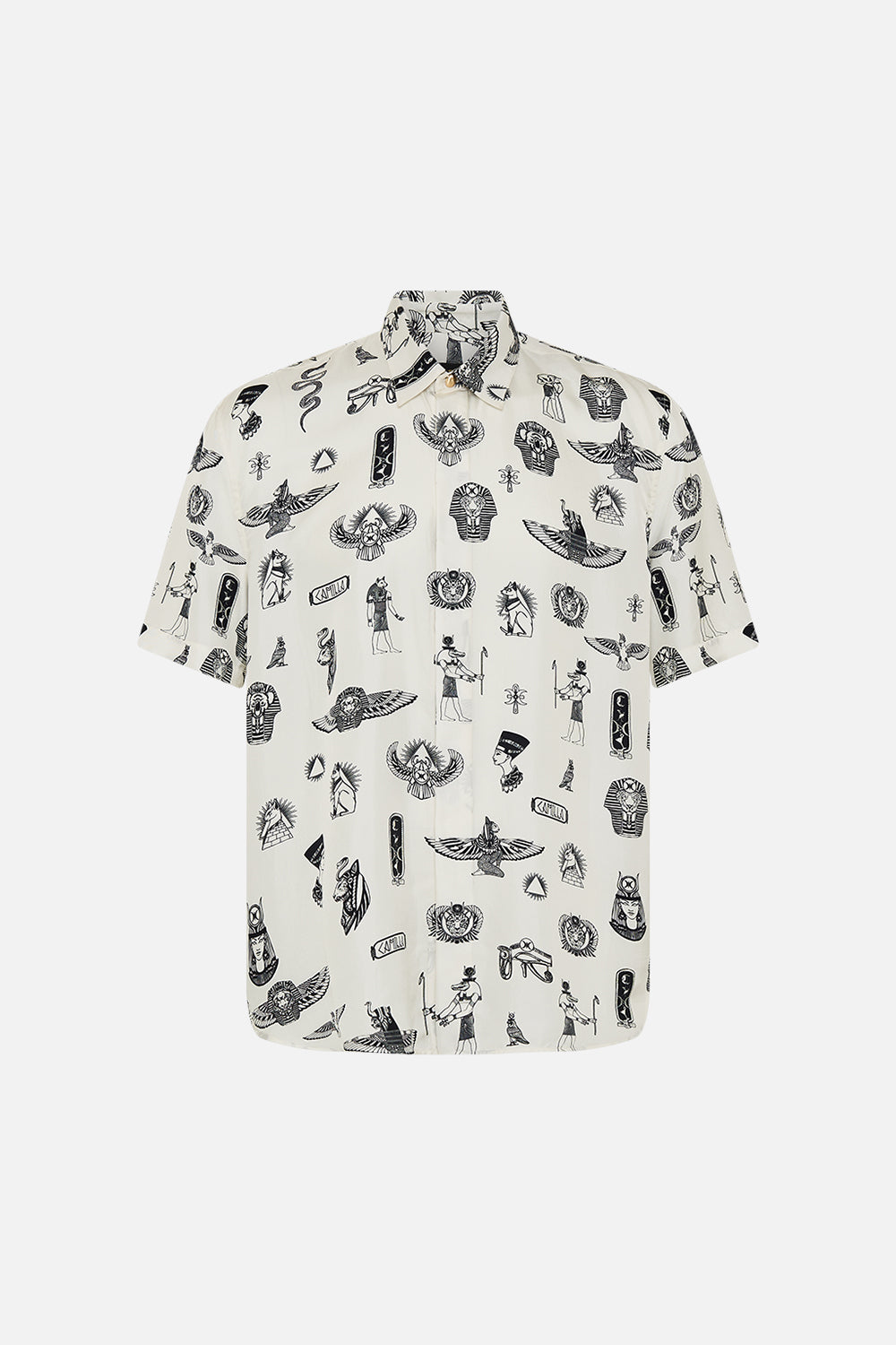 The CAMILLA OVERSIZED BUTTON THROUGH SS SHIRT NUBIAN WONDERLAND