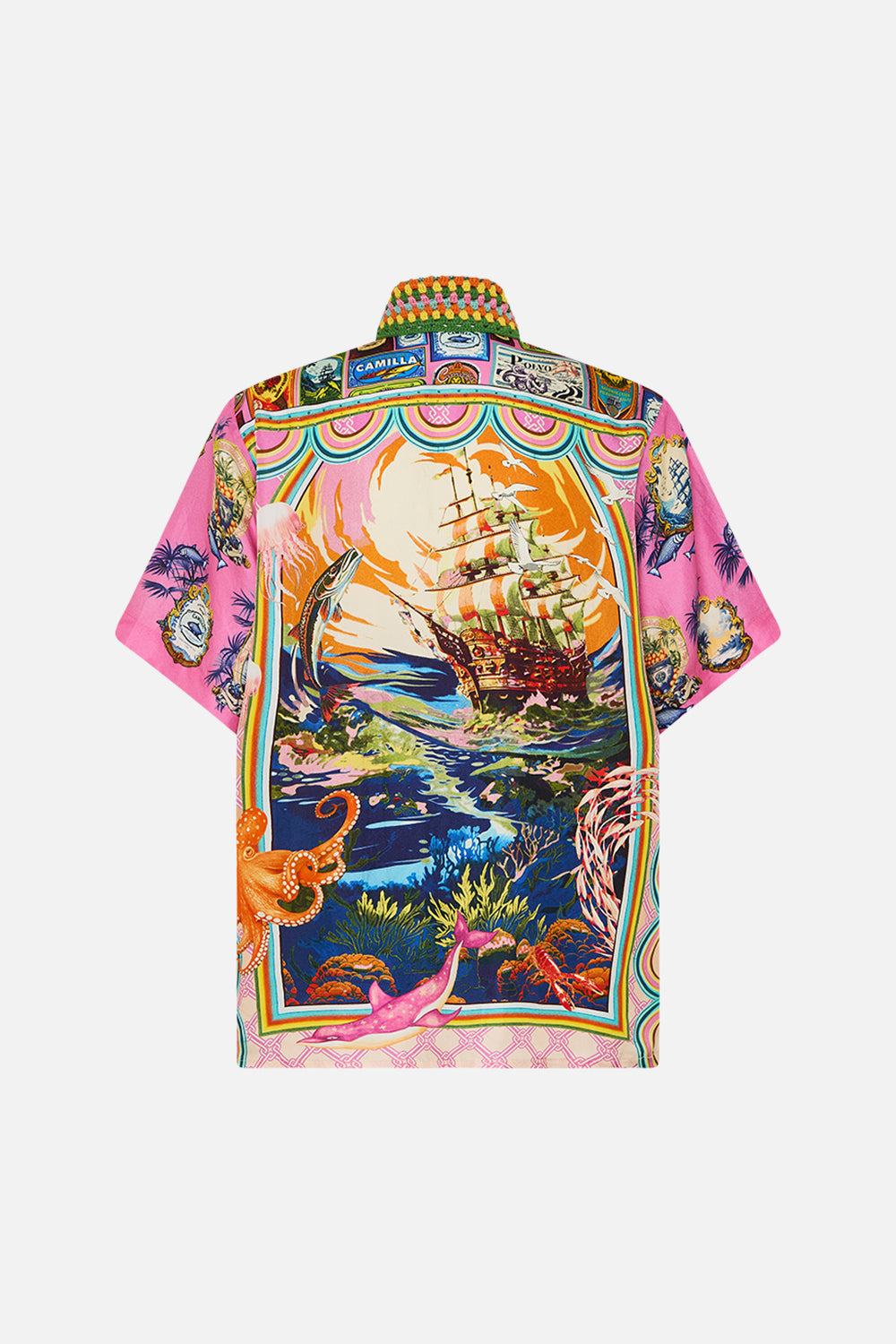 The CAMILLA CLASSIC SHIRT SALTY SPLENDOUR
