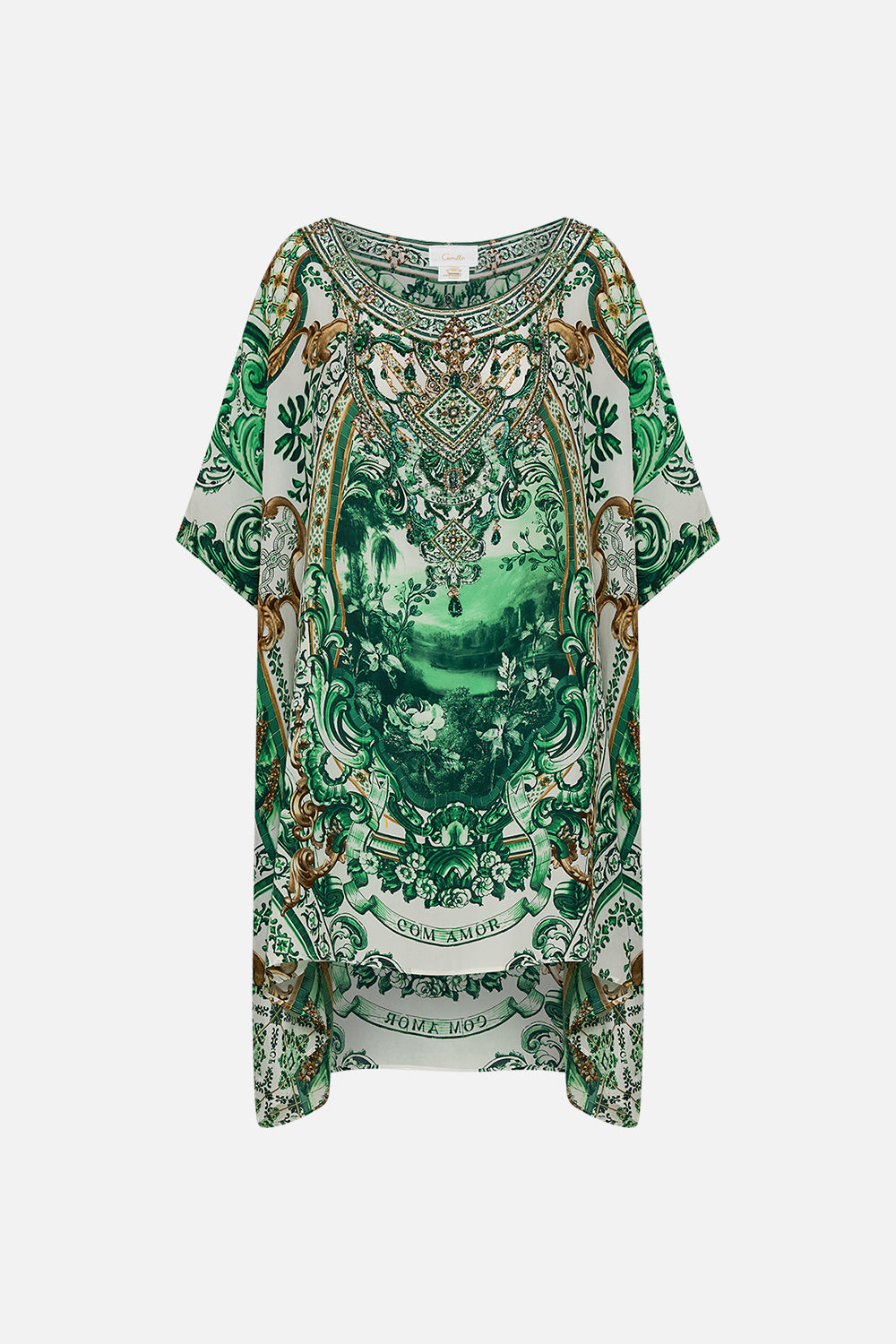 SHORT ROUND NECK KAFTAN CORRIDOR OF CALM