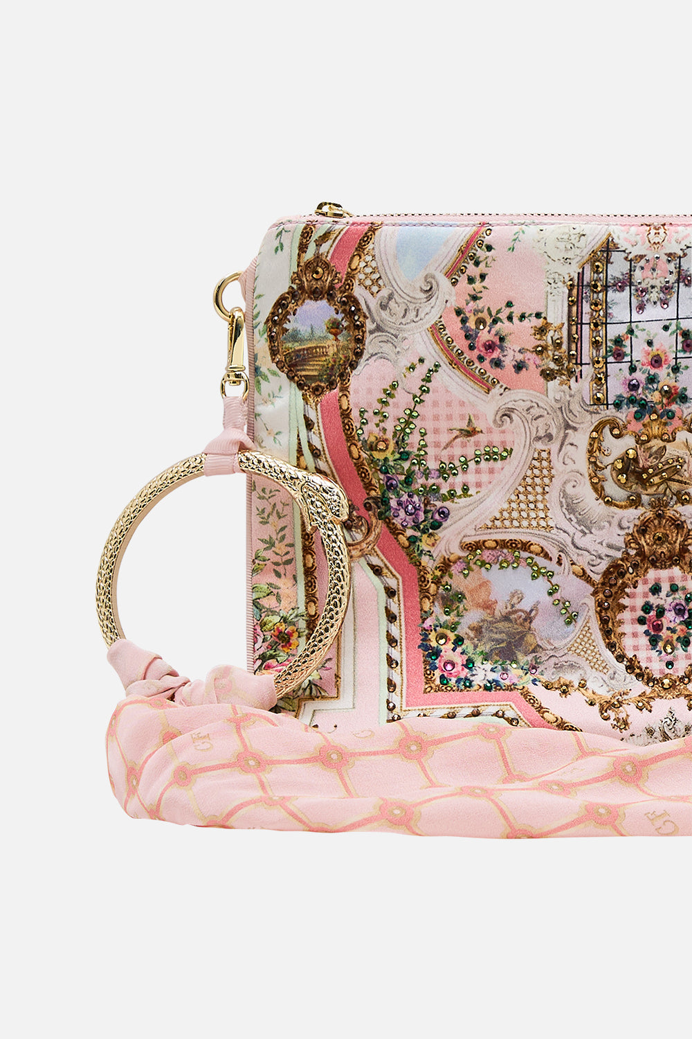 RING SCARF CLUTCH LISBON LULLABY