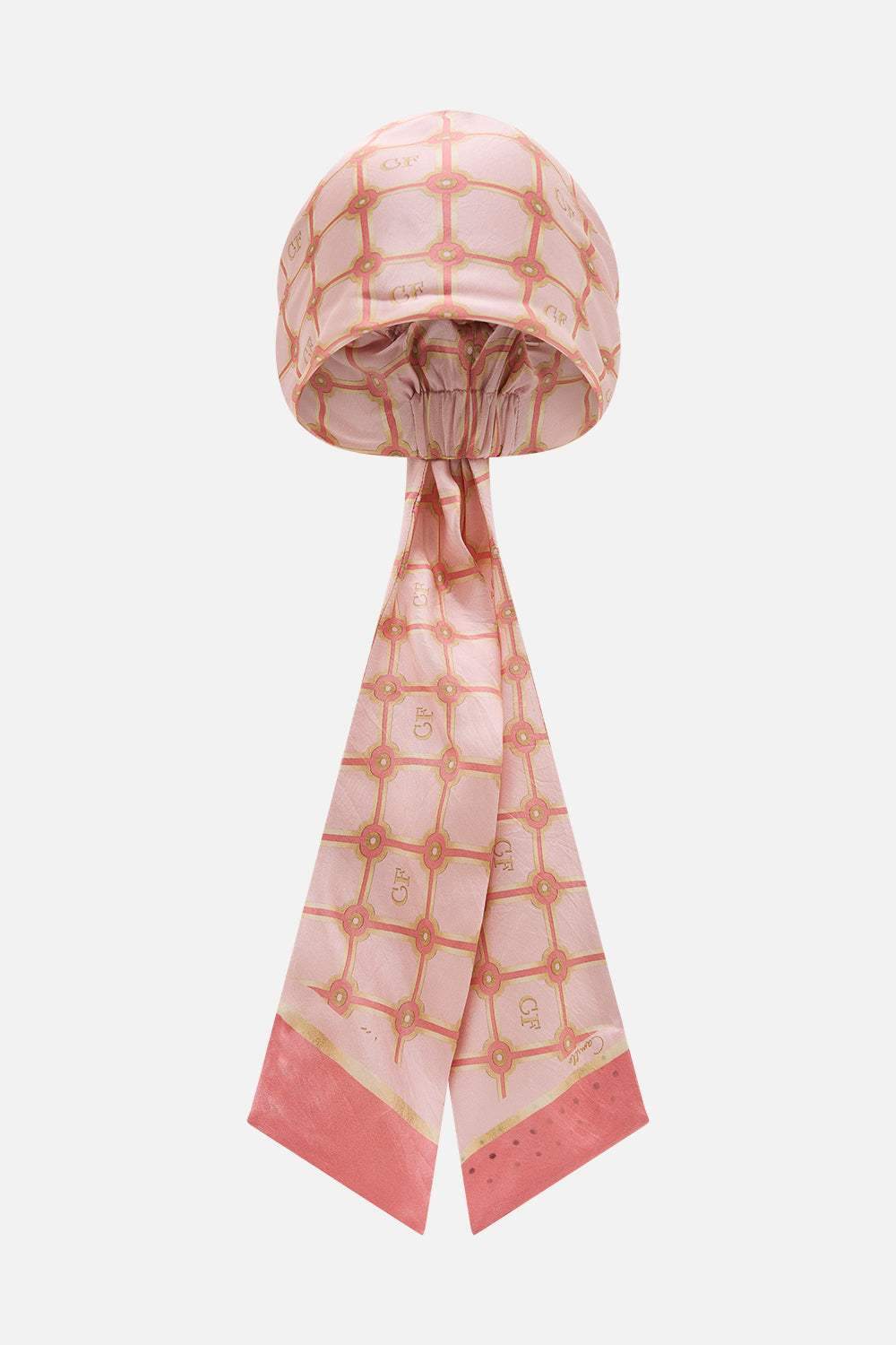 CAMILLA Headscarf With Long Ties in Lisbon Lullaby print