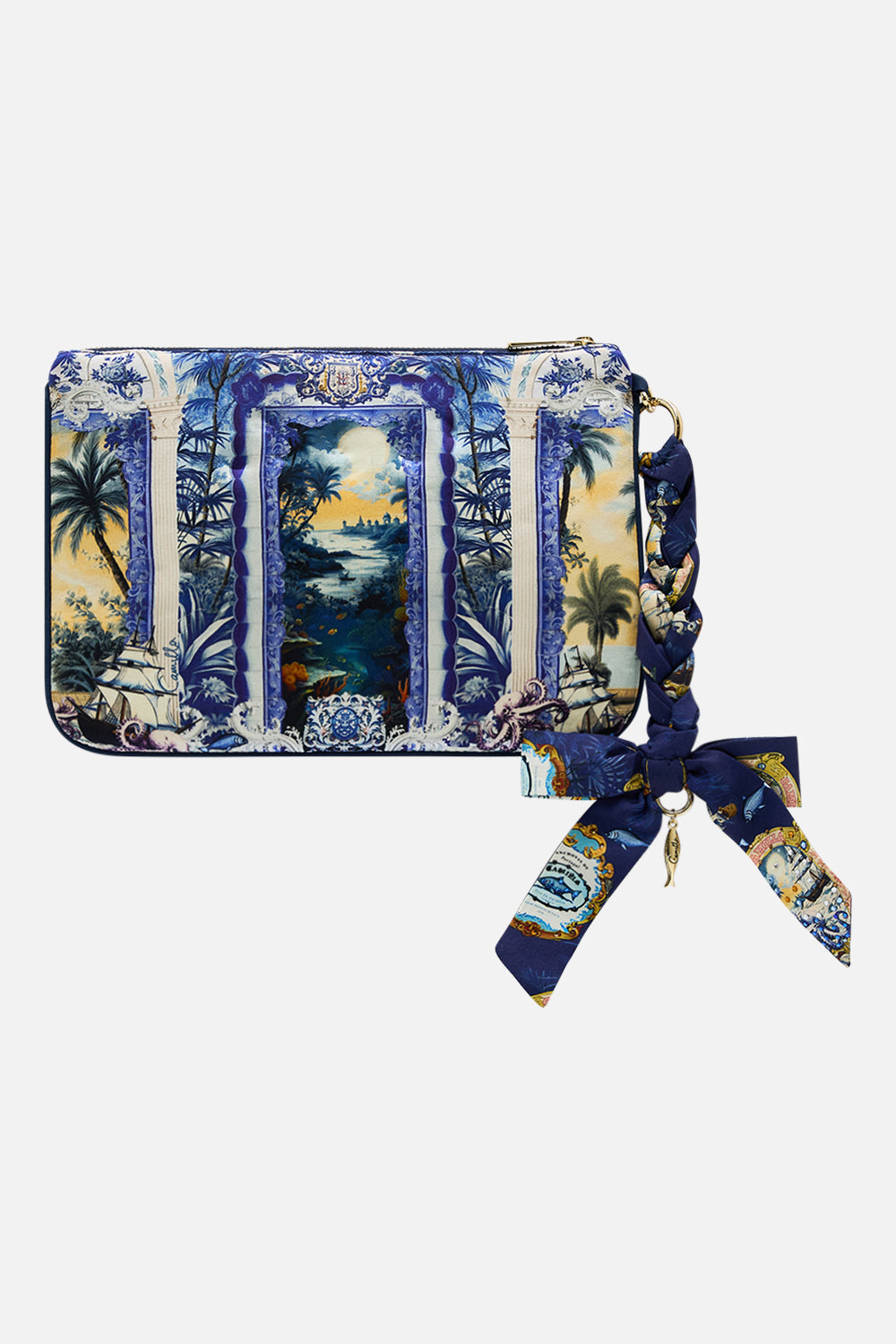 BRAIDED STRAP CLUTCH SONG OF SAINT ANTHONY