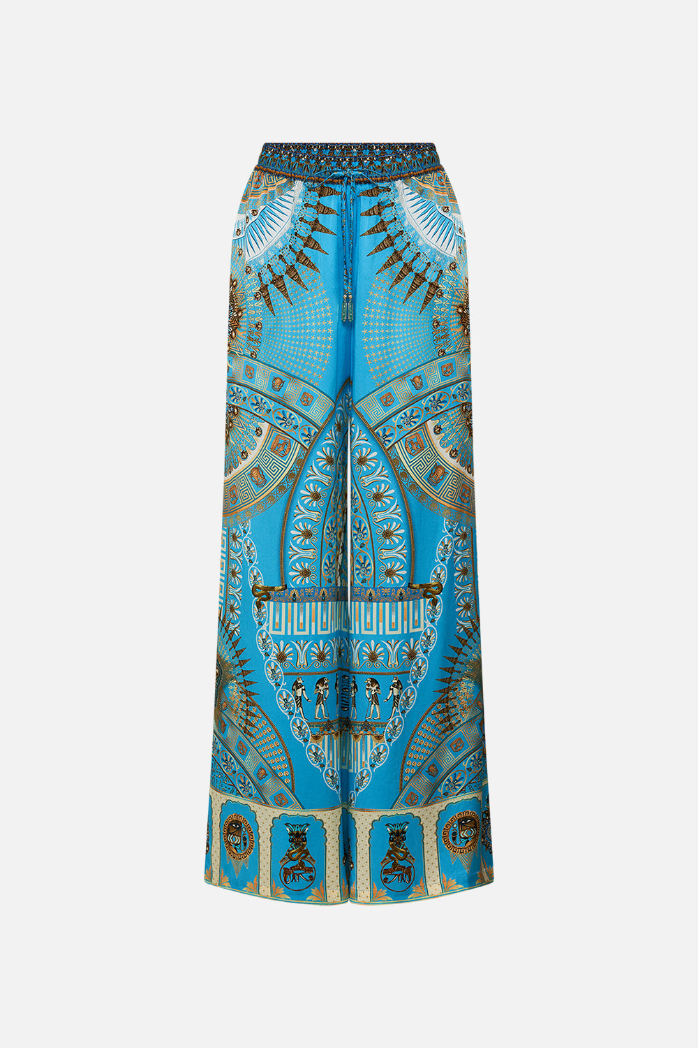 CAMILLA Lounge Pant in Temple of Light Print.