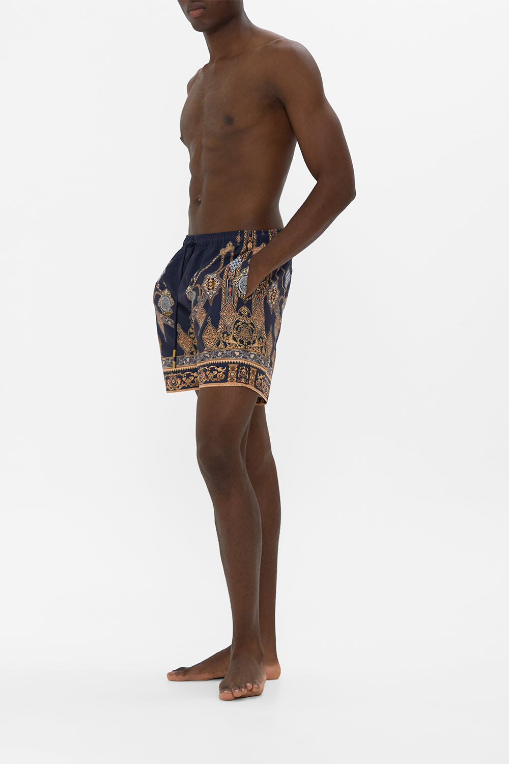 The CAMILLA MID LENGTH BOARDSHORT WITH ELASTIC WAIST THE IMPERIAL GATE