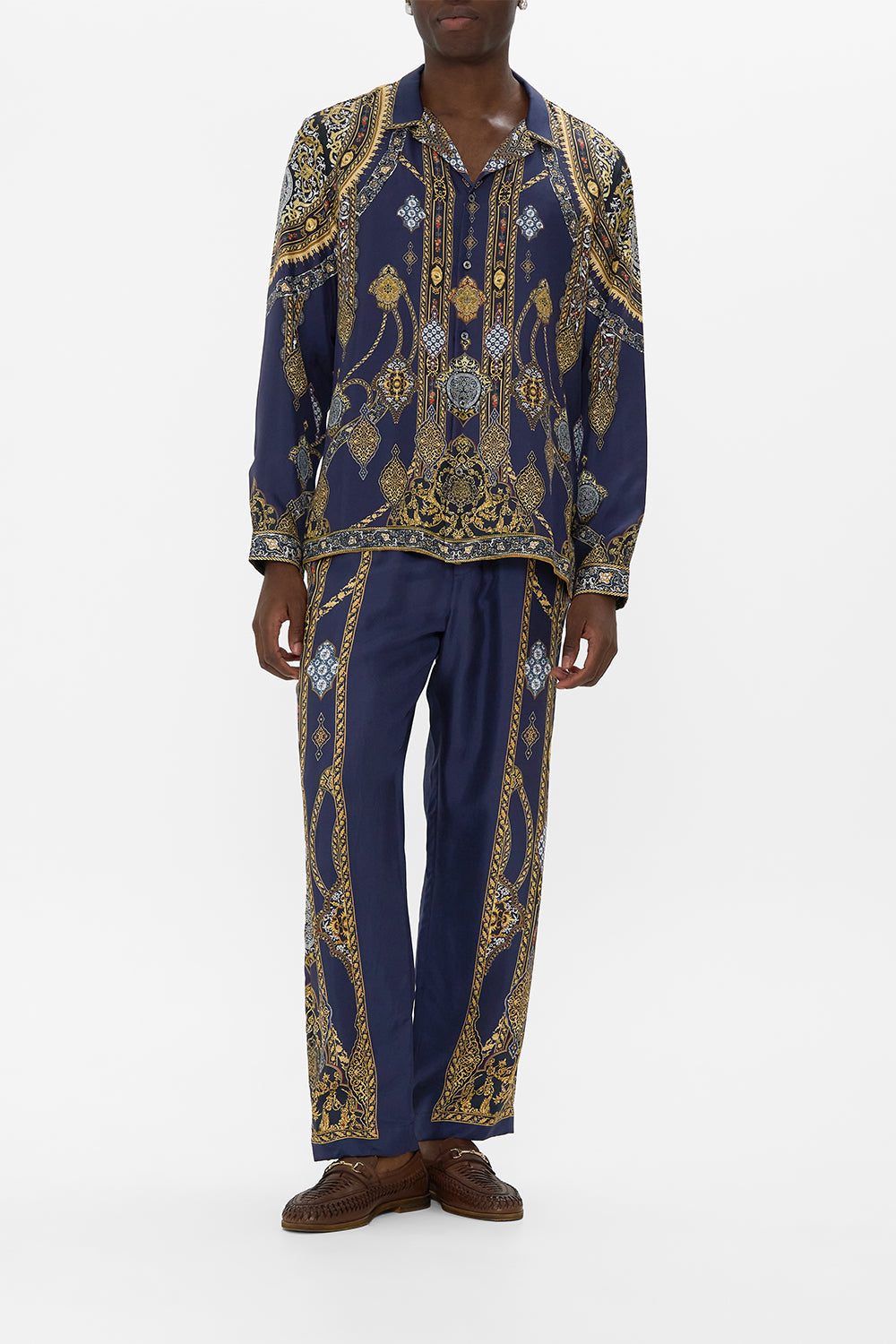 The CAMILLA LONG SLEEVE CAMP COLLARED SHIRT THE IMPERIAL GATETHE IMPERIAL GATE