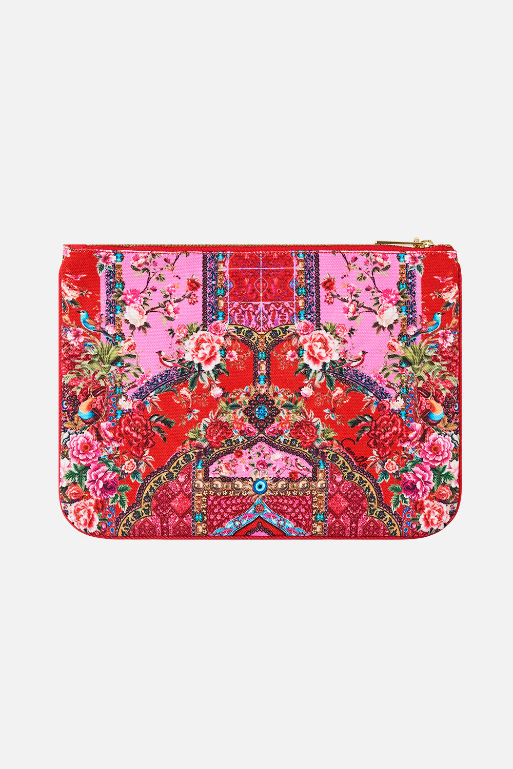 SMALL CANVAS CLUTCH HEIRLOOM EMPIRE