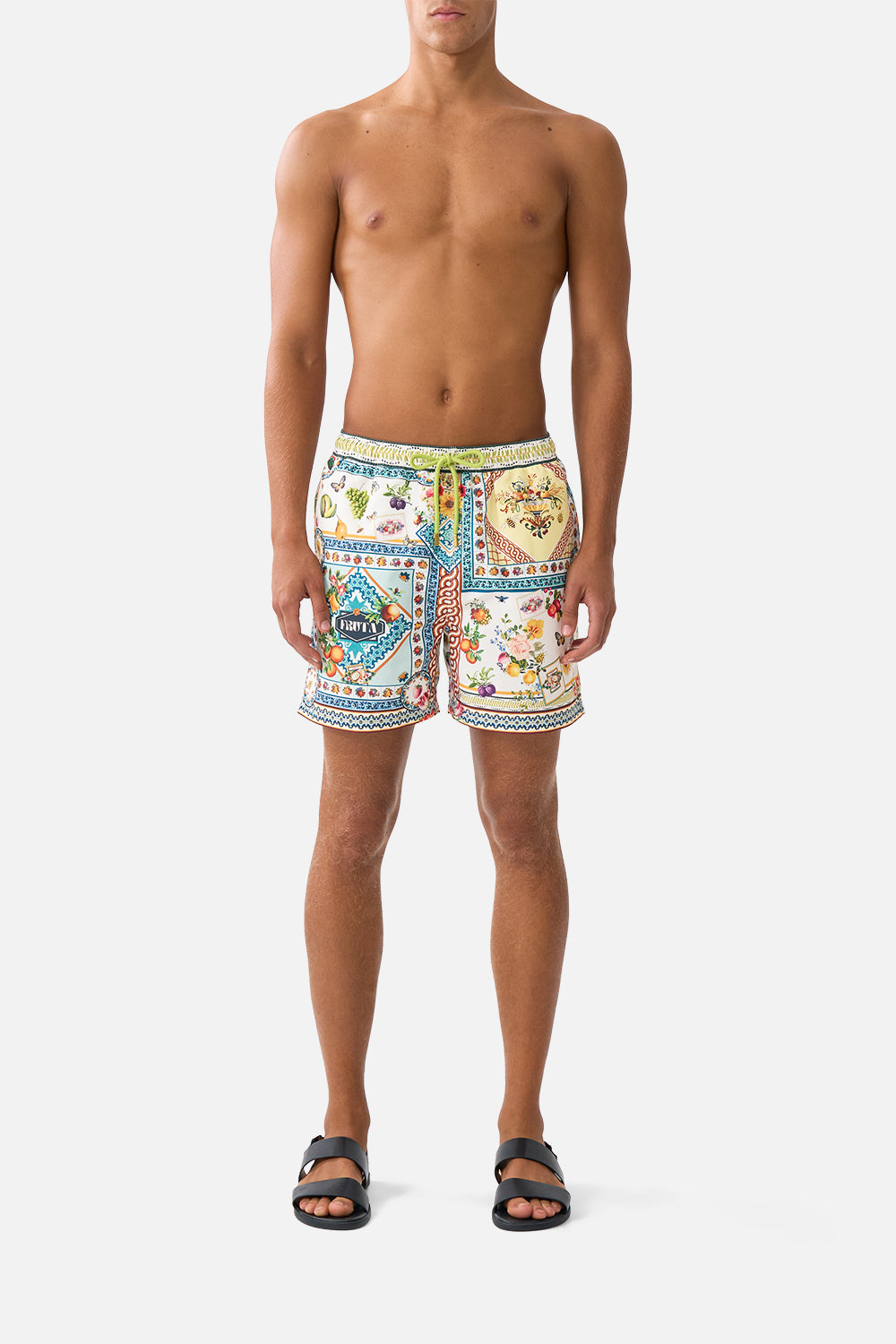 MID LENGTH BOARDSHORT WITH ELASTIC WAIST VIVA VALENCIA