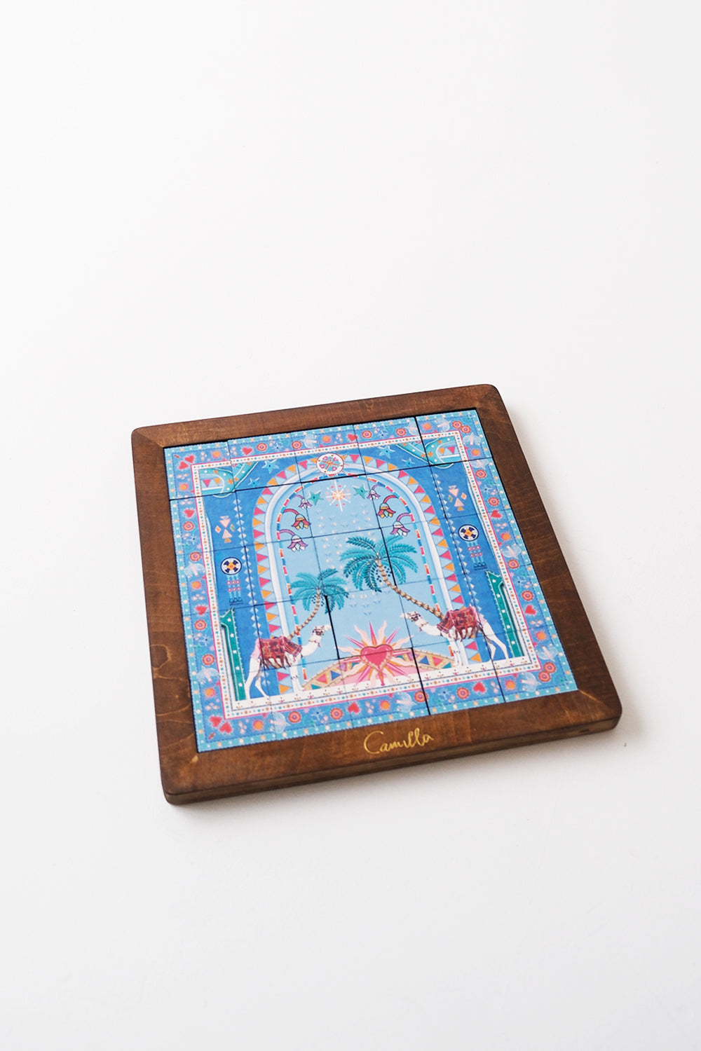 WOODEN DOUBLE SIDED PUZZLE VIP HOLIDAY GIFT HOUSE OF THE SUN VIP HOLIDAY GIFT