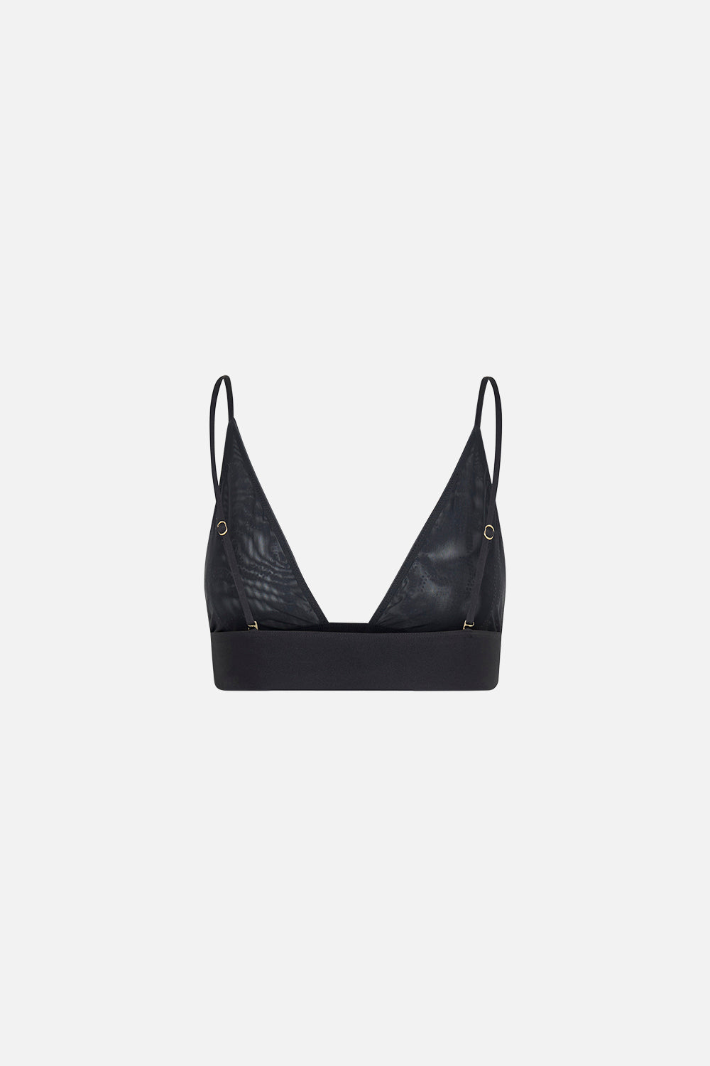 CAMILLA black mesh bra 