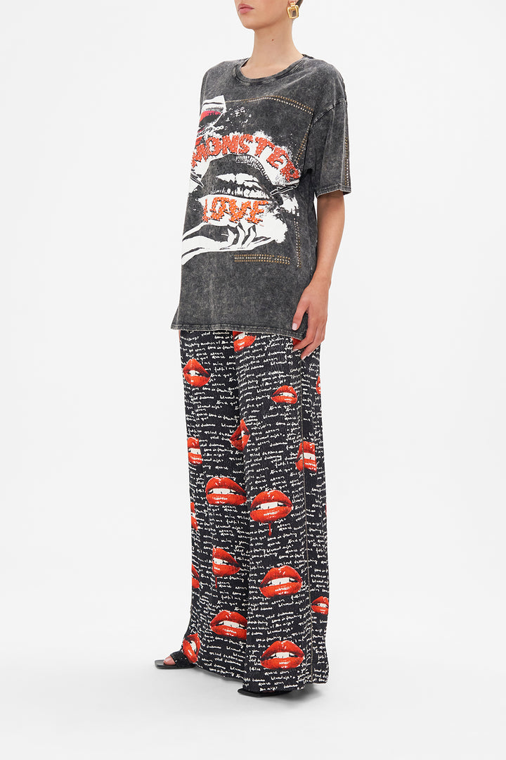 OVERSIZE BAND TEE CAMDEN MOON main image 1