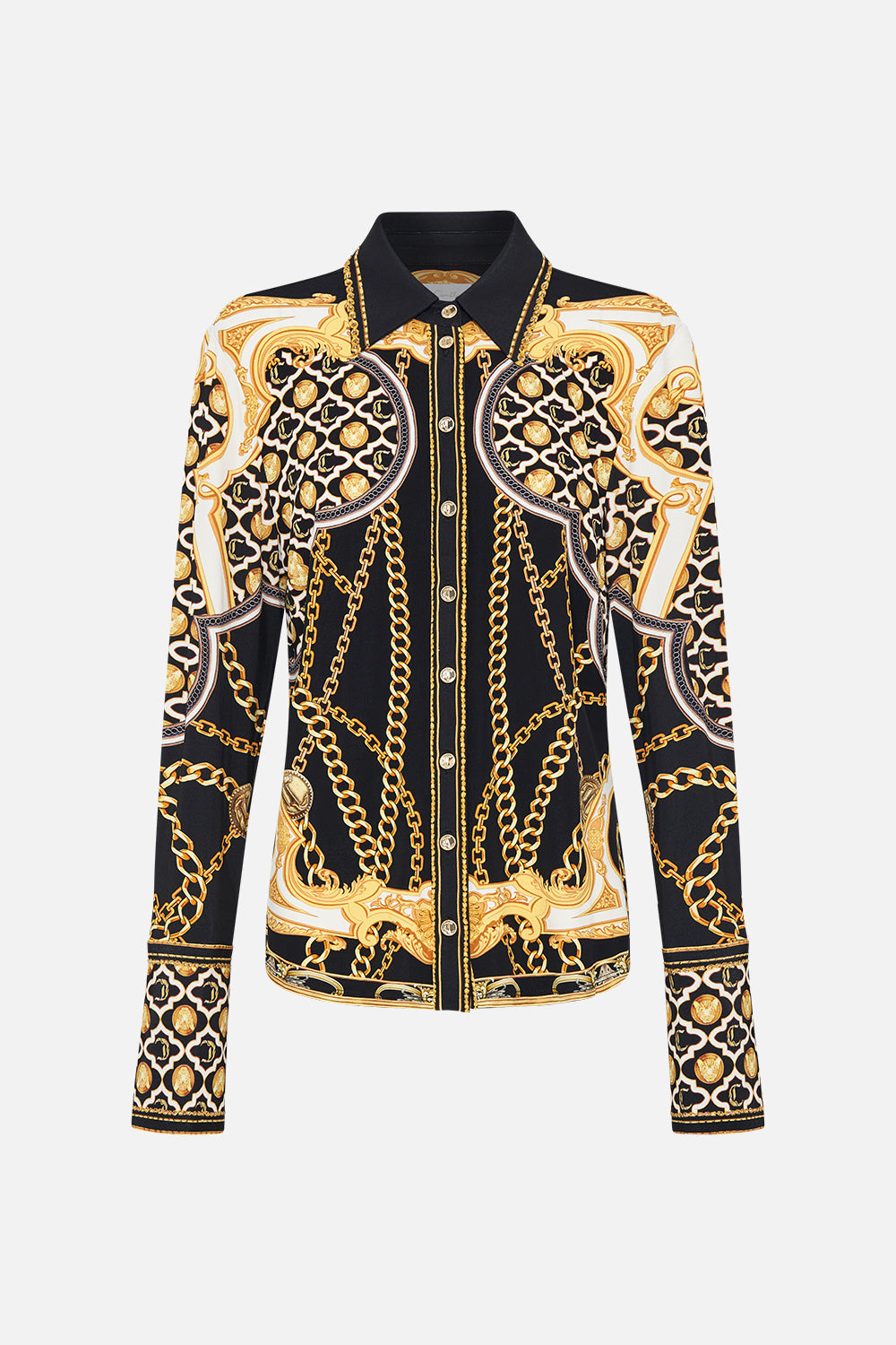 FITTED JERSEY SHIRT TETHER ME NOT