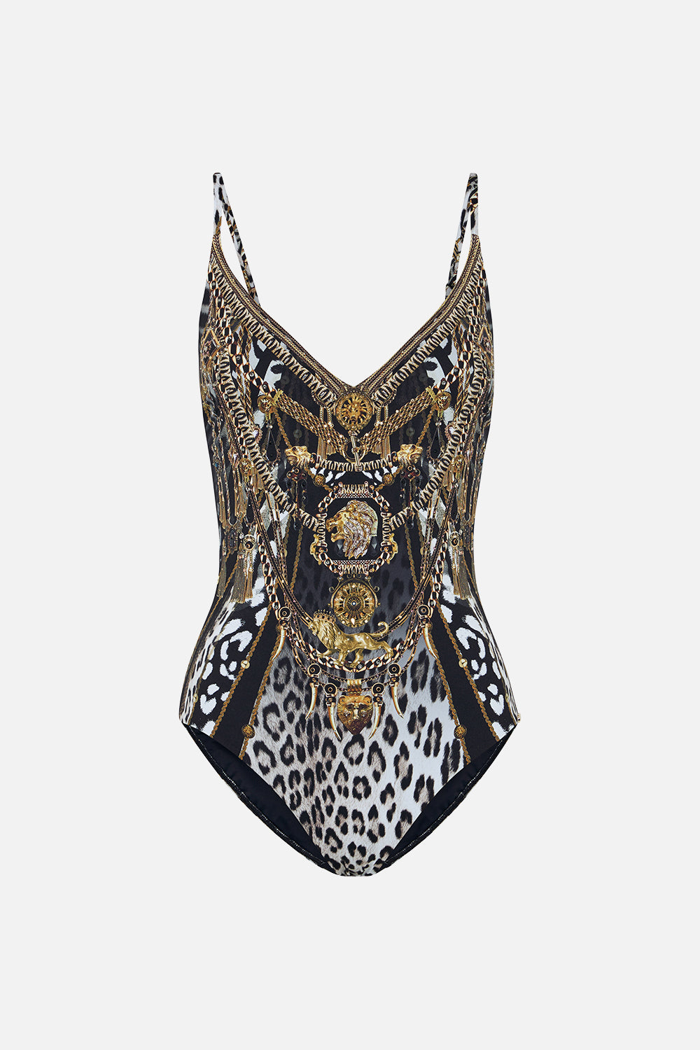 V NECK UNDERWIRE ONE PIECE UNTAMED ROYALTY