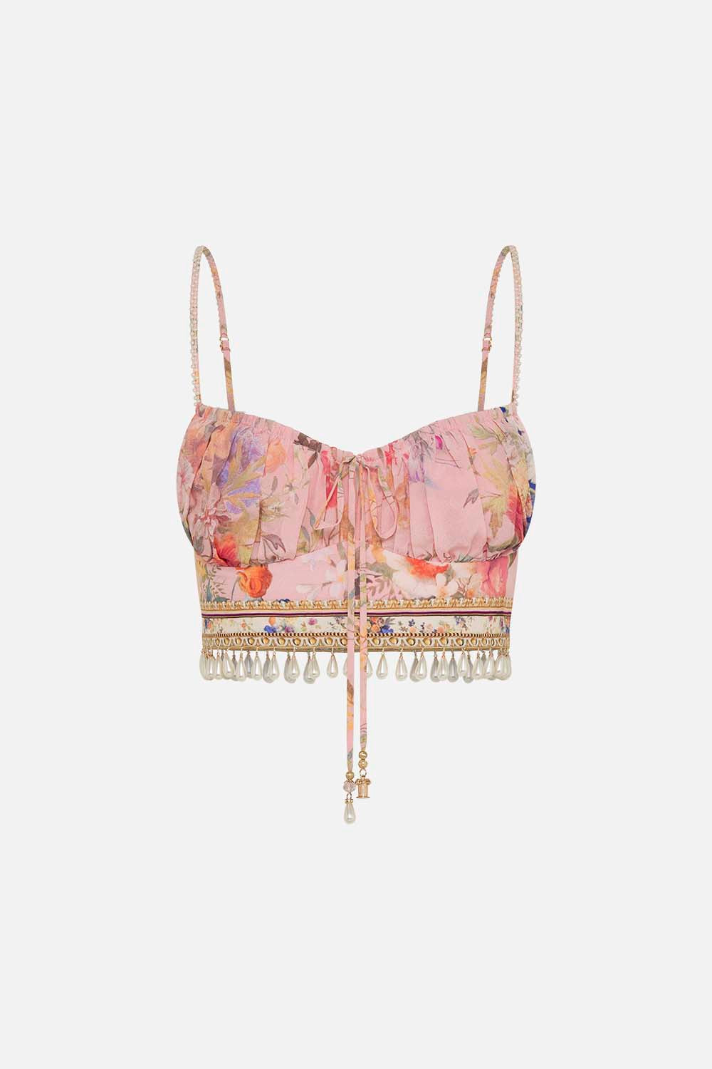 GATHERED BRALETTE LETTERS FROM THE PINK ROOM