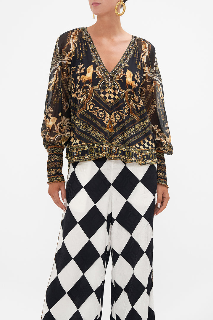 BANDEAU WITH TRIM DETAIL DUOMO DYNASTY