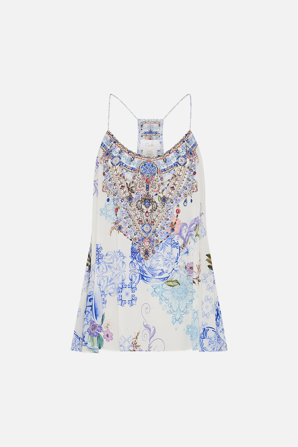 T BACK SHOESTRING TOP PAINT ME POSITANO