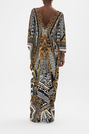 Long Drape Dress With Zip Front | CAMILLA AU – CAMILLA