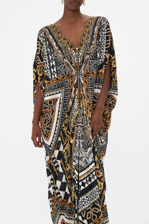 Long Drape Dress With Zip Front | CAMILLA AU – CAMILLA