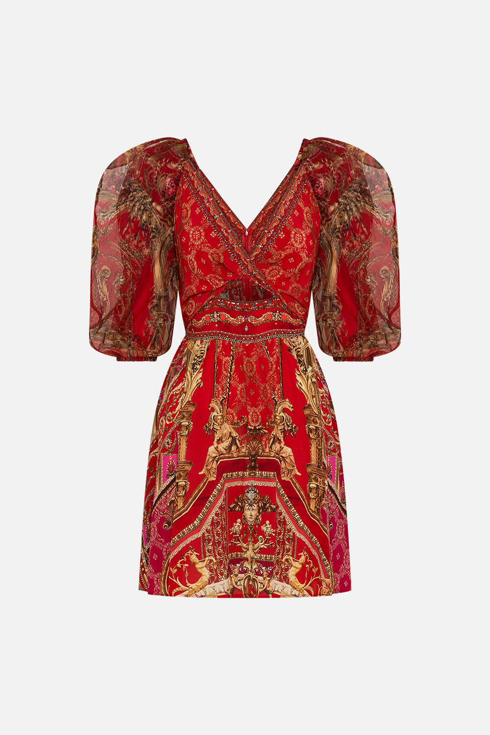 PUFF SLEEVE MINI DRESS SWEET SOPRANO