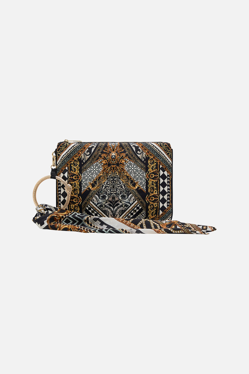 Ring Scarf Clutch, Look Up Tesoro CAMILLA AU CAMILLA