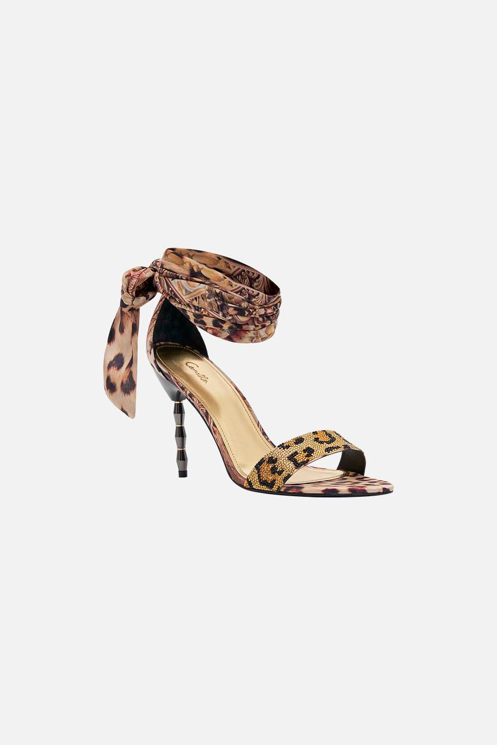 The CAMILLA BETTE WRAP ANKLE HIGH HEEL STANDING OVATION