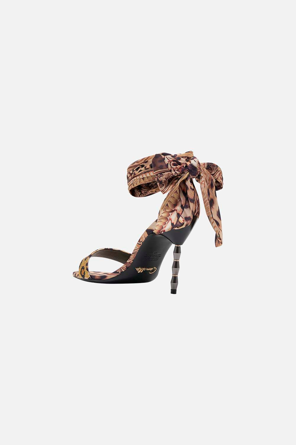The CAMILLA BETTE WRAP ANKLE HIGH HEEL STANDING OVATION
