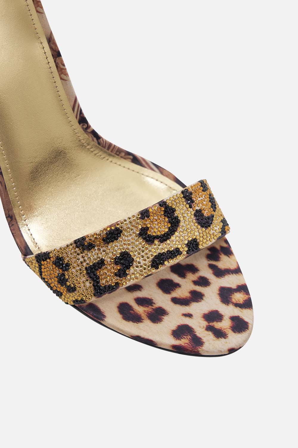 The CAMILLA BETTE WRAP ANKLE HIGH HEEL STANDING OVATION