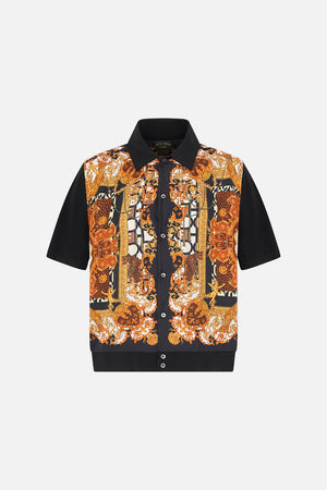 Product view of Hotel Franks By CAMILLA mens shirt in Feeling Fresco print