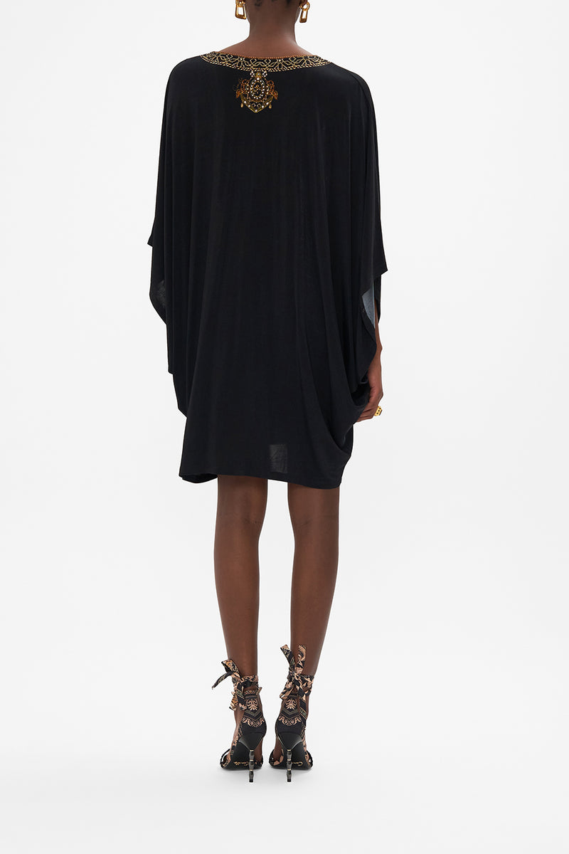 BAT SLEEVE DRESS CAMEOS CAN CAN