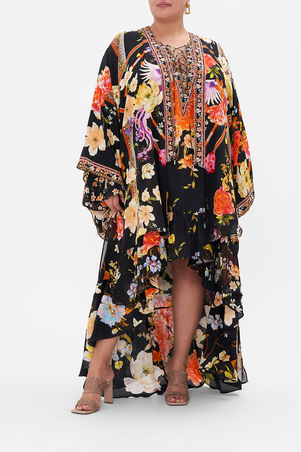KIMONO WITH LONG UNDERLAYER SECRET HISTORY