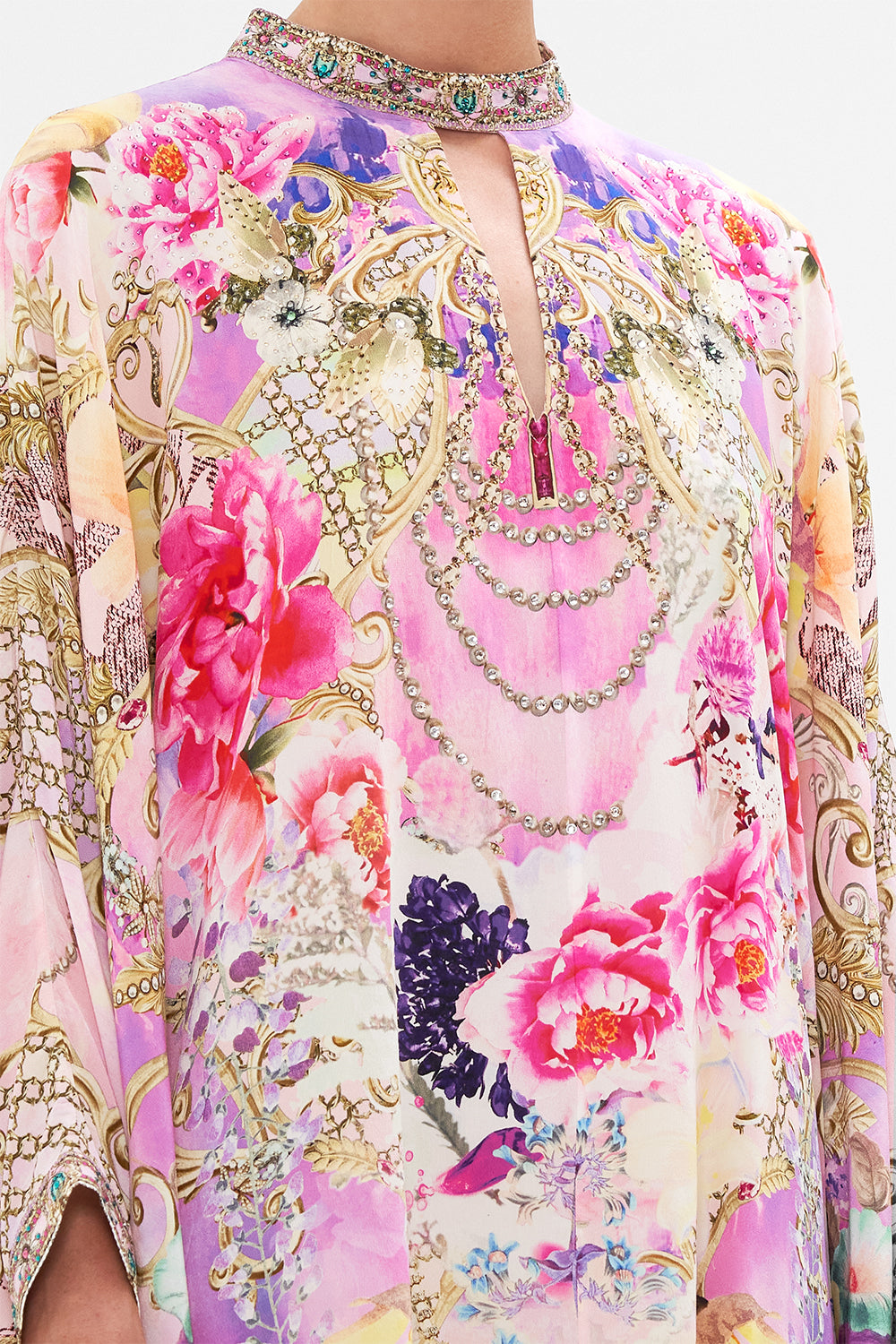 SHORT KAFTAN WITH HIGH NECK SONIC SYMPHONIES