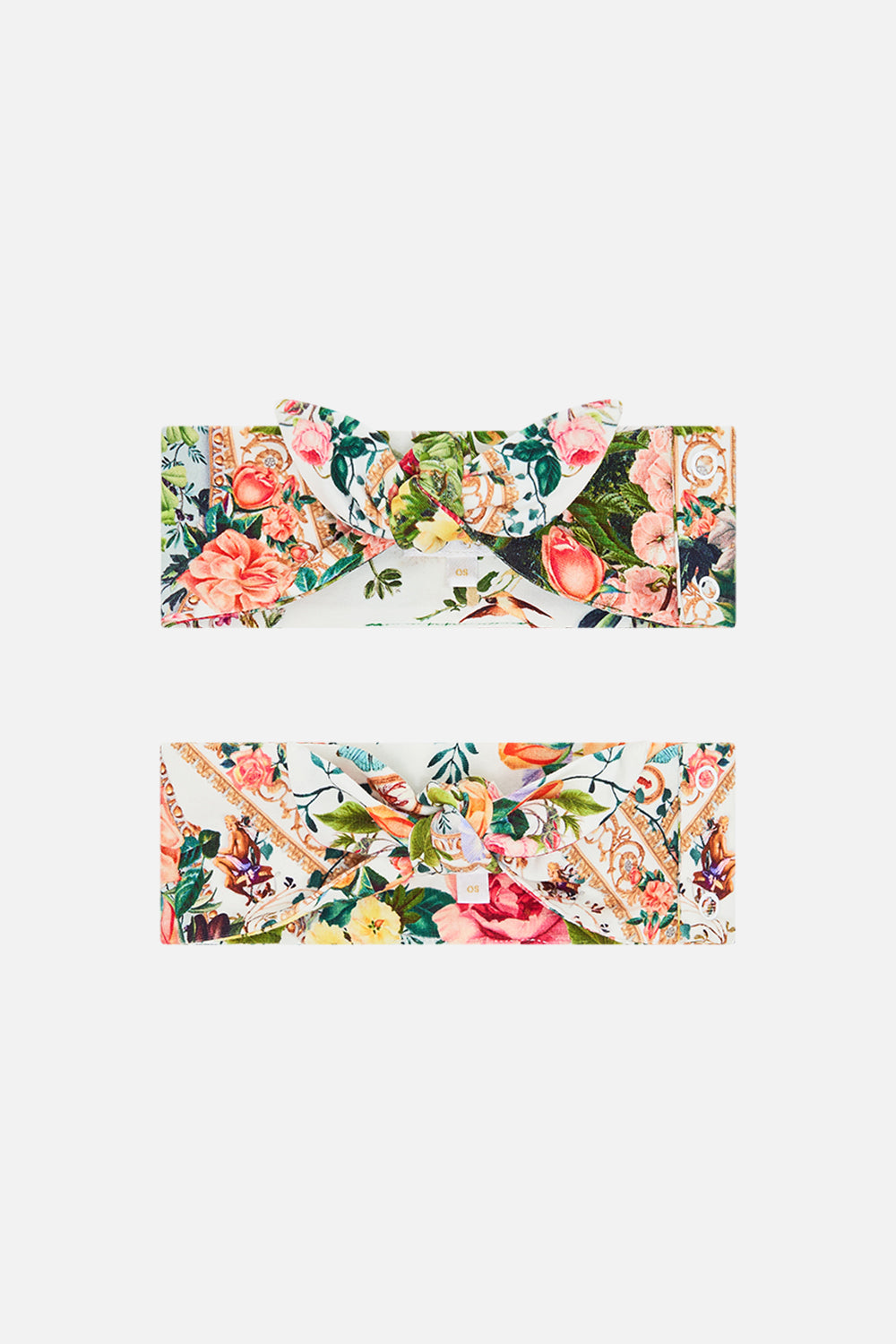 Product view of Milla By CAMILLA babies headband set in Renaissance Romance print 