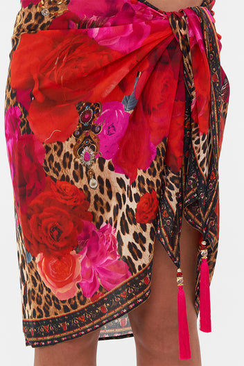 SHORT TASSEL SARONG OLYMPE ODE main image 0