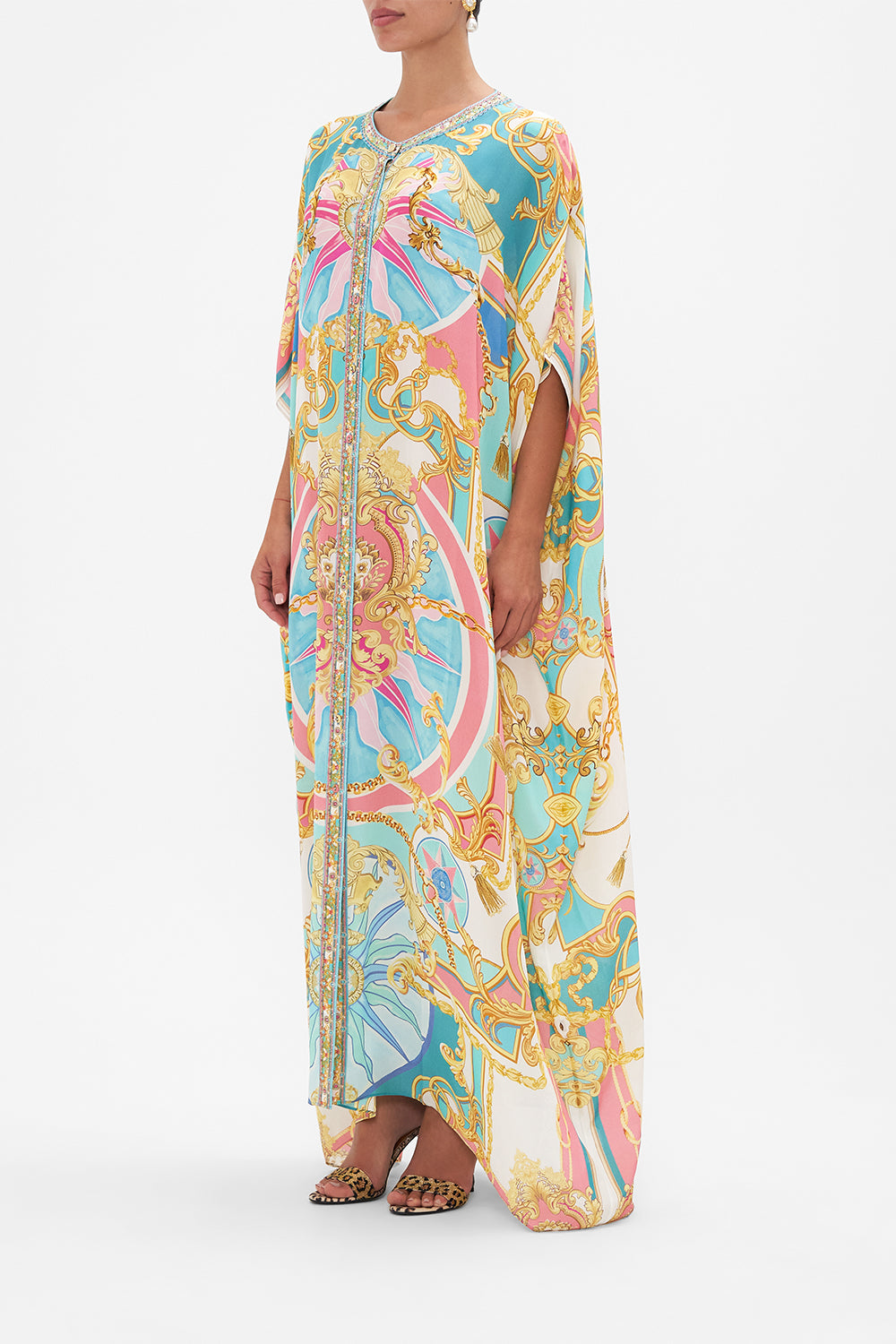 KAFTAN WITH BUTTON UP SLEEVES WISE WINGS main image 1