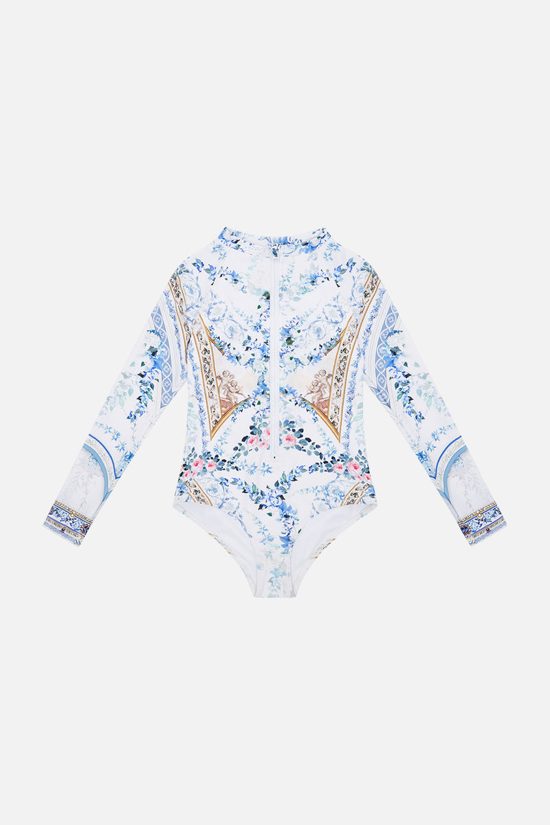 INFANTS RUCHED SIDE PADDLESUIT 4-10 FAIRY GANG main image 1