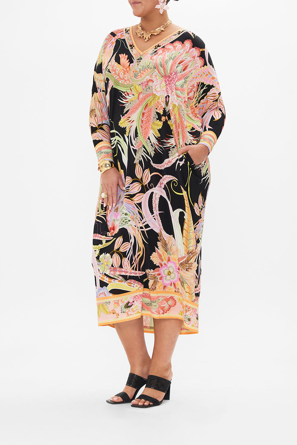 JERSEY KAFTAN WITH CUFFS LADY OF THE MOON