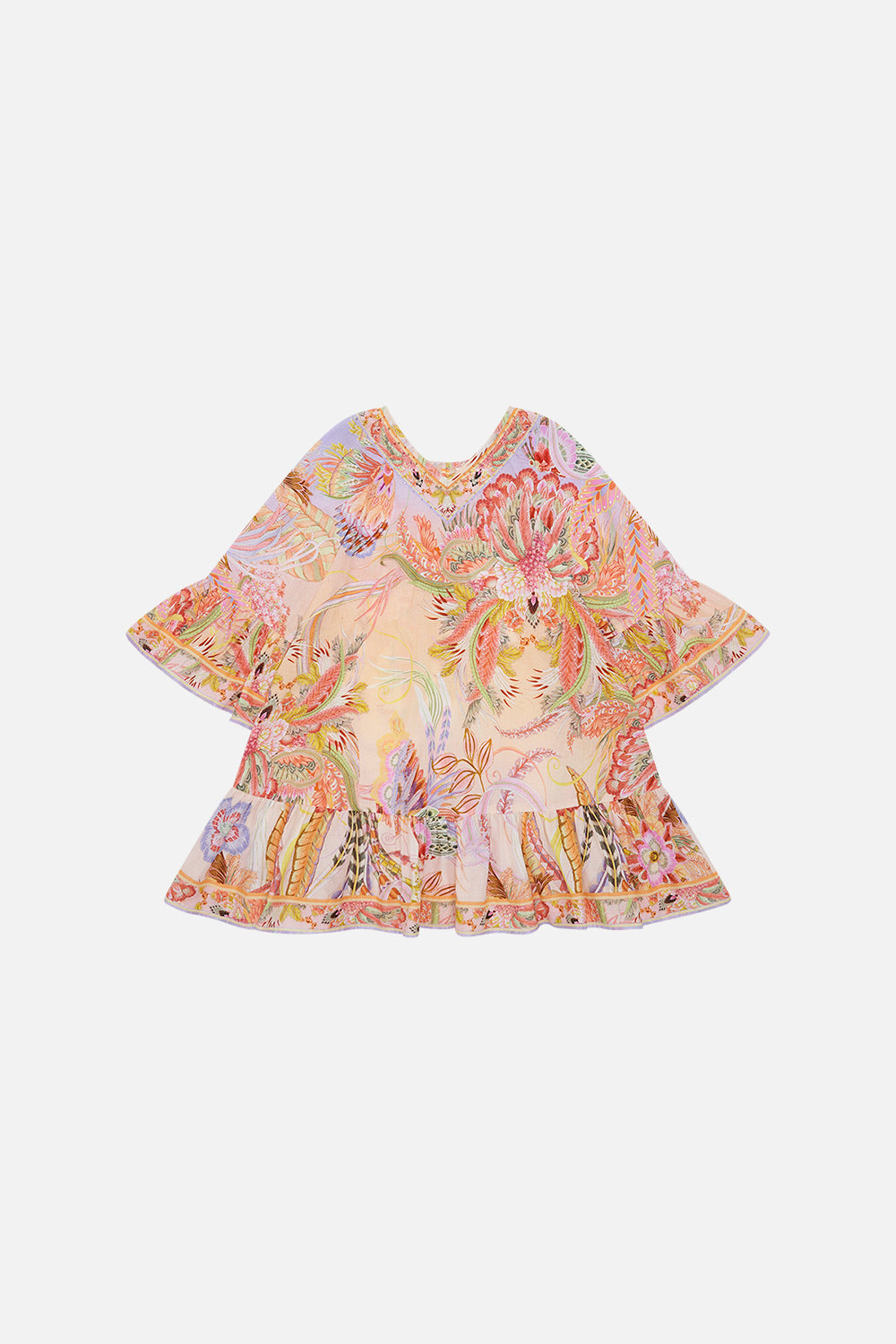Milla by CAMILLA kids a line dress in Comsic Tuscan print