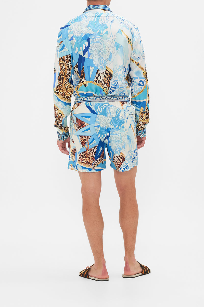 MID LENGTH BOARDSHORT MASKED AT MOONLIGHT
