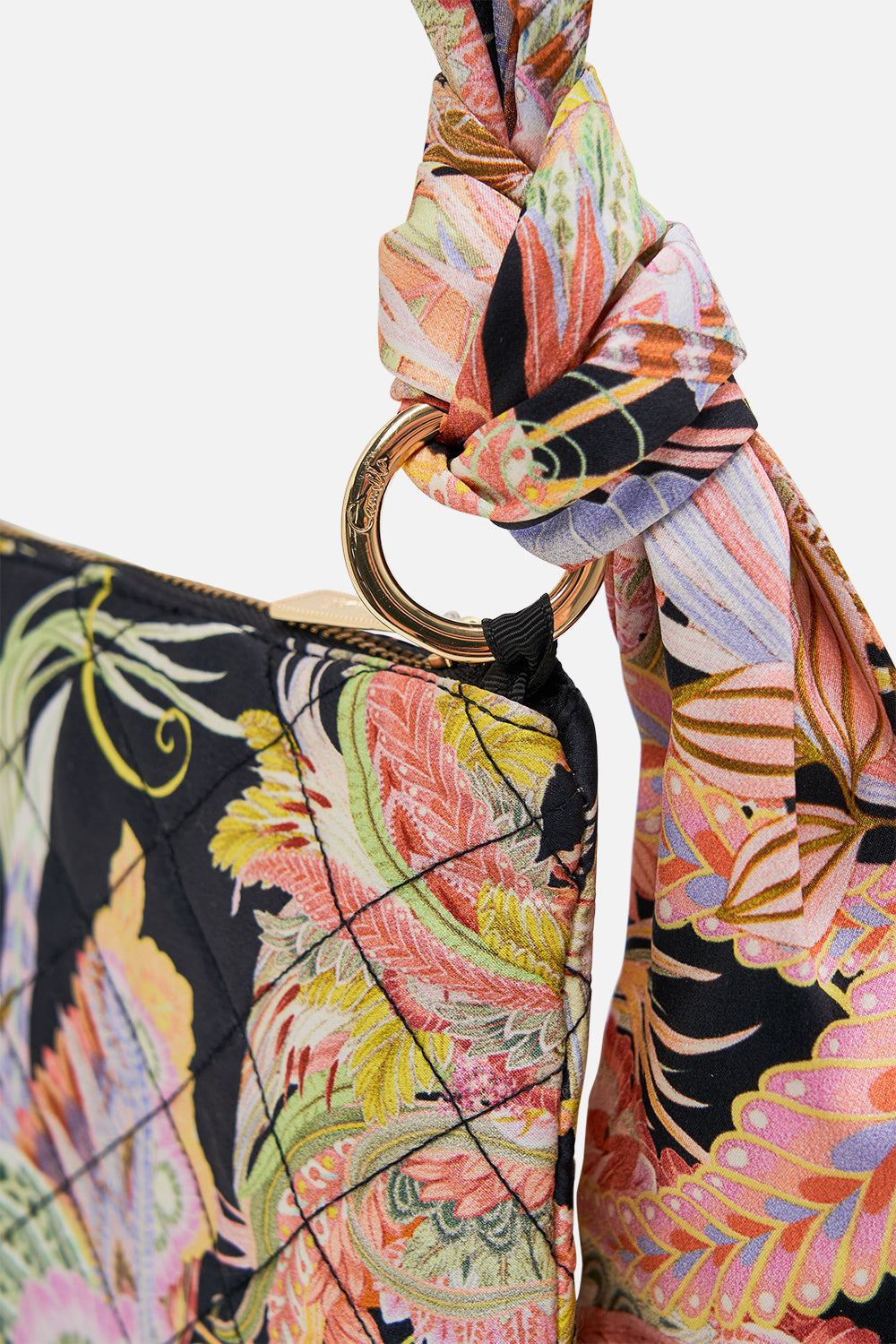 Product view of CAMILLA shoulder bag in Lady of The Moon print