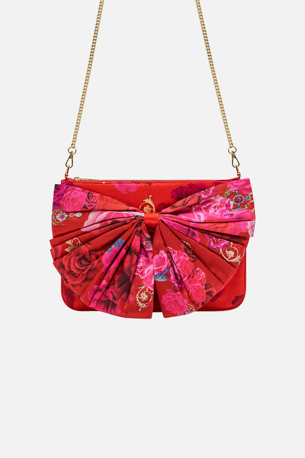 Pink bag with cheap bow