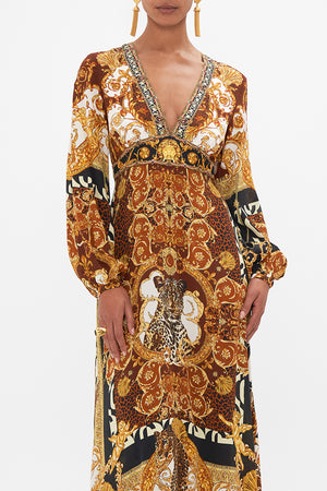 Printed Lantern Sleeve Dress, Feeling Fresco | CAMILLA AU – CAMILLA