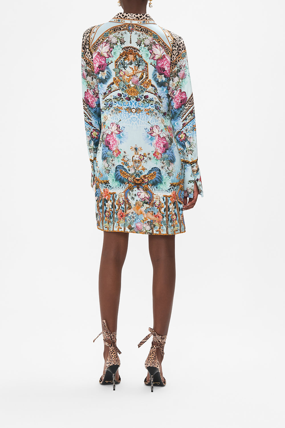 MINI SHIRT DRESS LETTERS TO LEO