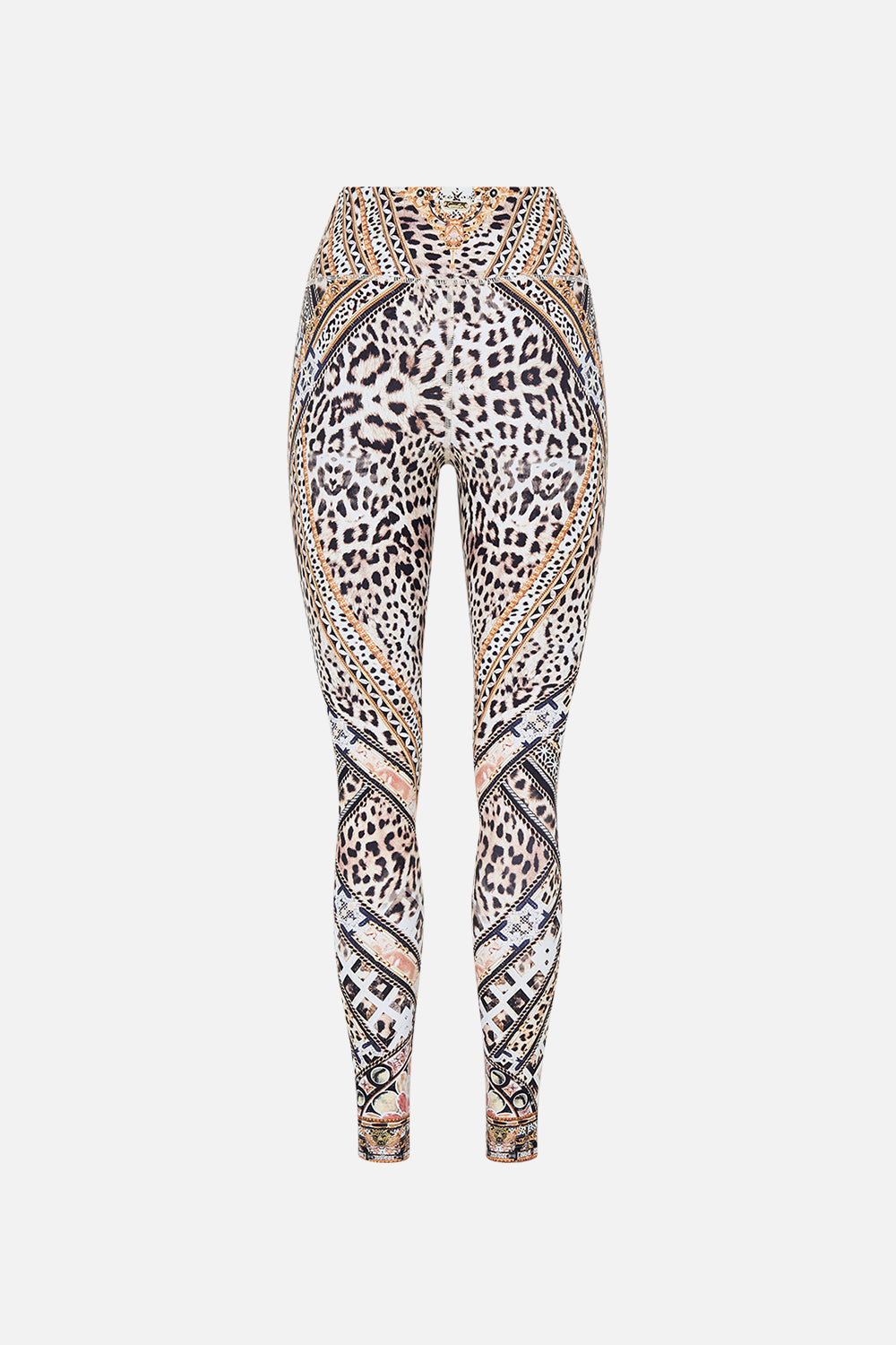 Beige Cheetah Print High Waisted Feather Pants  Cheetah print outfits, Cheetah  print leggings, Cheetah print dress