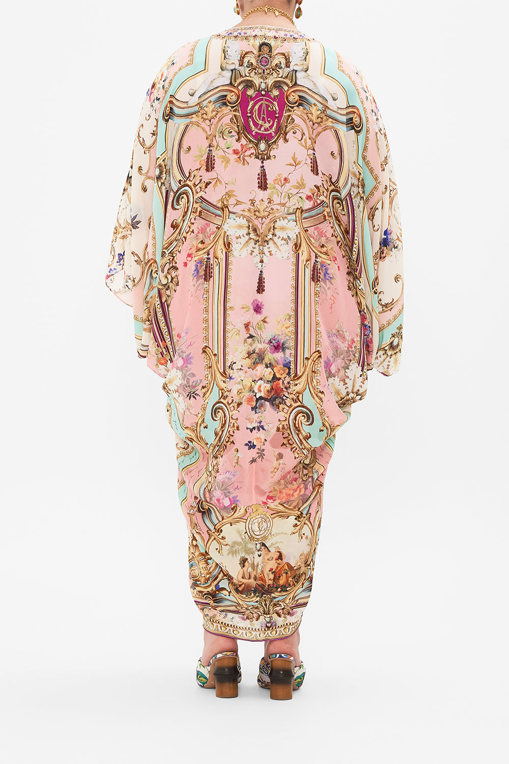 T SHAPE LONG KAFTAN LETTERS FROM THE PINK ROOM