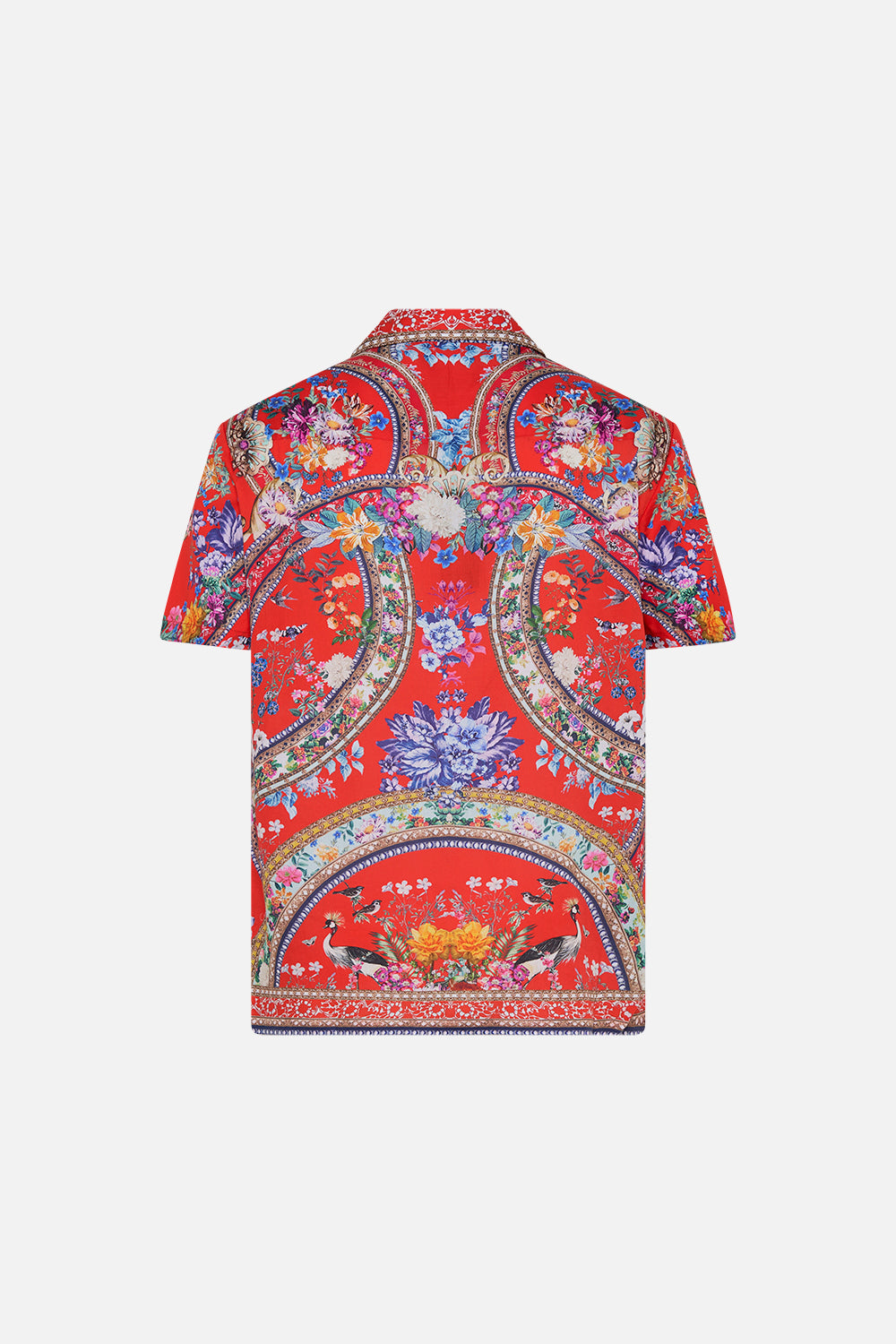 SHORT SLEEVE CAMP COLLARED SHIRT DUOMO DYNASTY