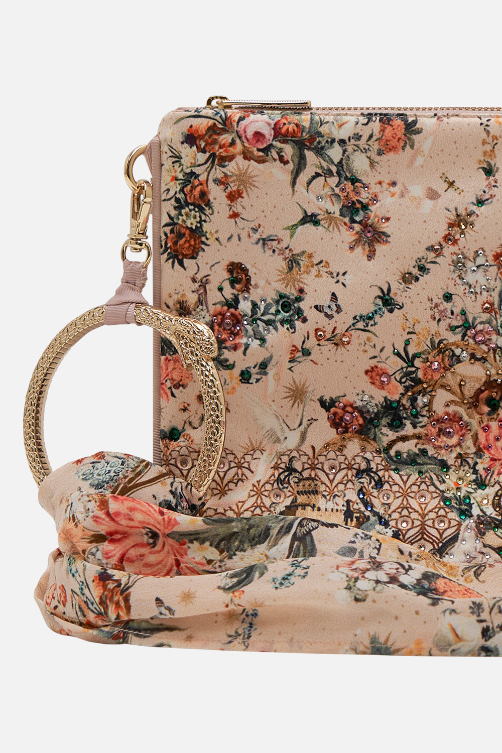 Ring Scarf Clutch Rose Garden Revolution | CAMILLA AU – CAMILLA